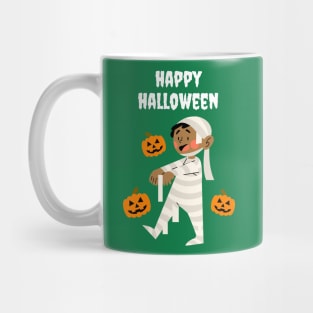 halloween zombie kid Mug